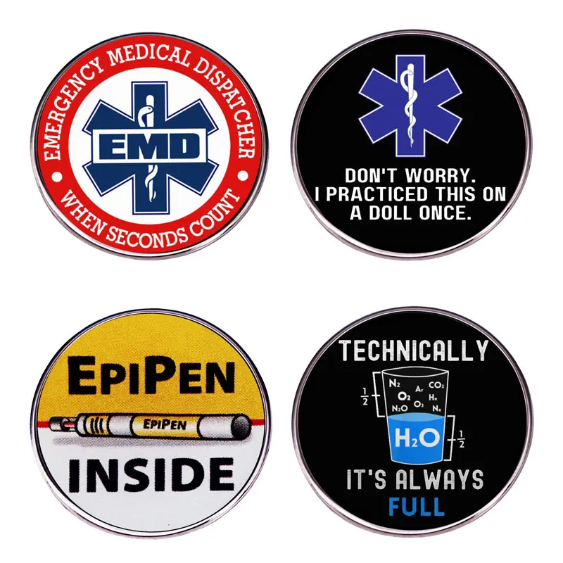 Наука похожа на волшебные но реальные броши значок лацкан булавки из твердого