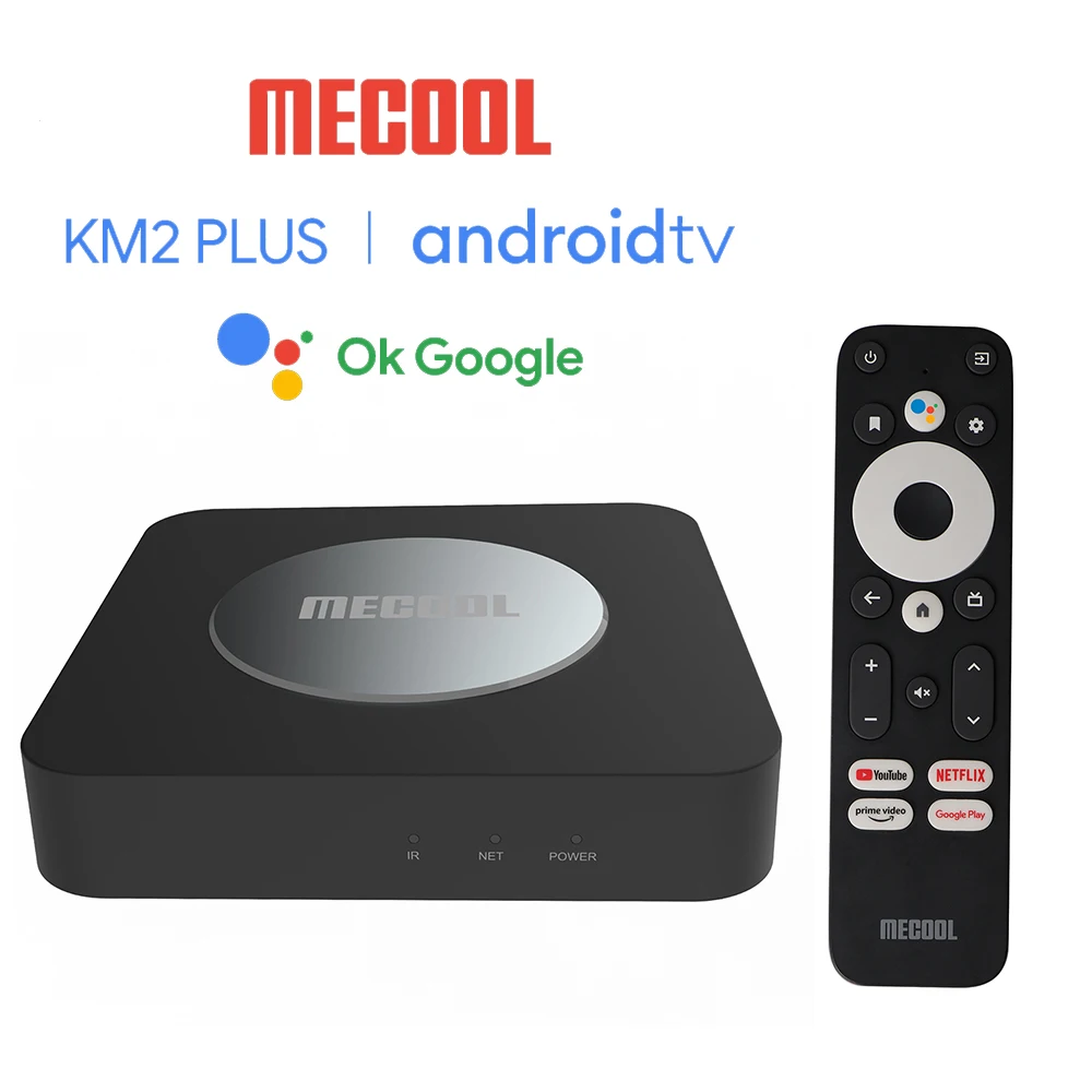 

Global Version MECOOL KM2 Plus Android 11 TV Box 4K Amlogic S905X4 2G DDR4 16GB WIFI5 BT5.0 HDR 10 Home Media Player Set Top Box