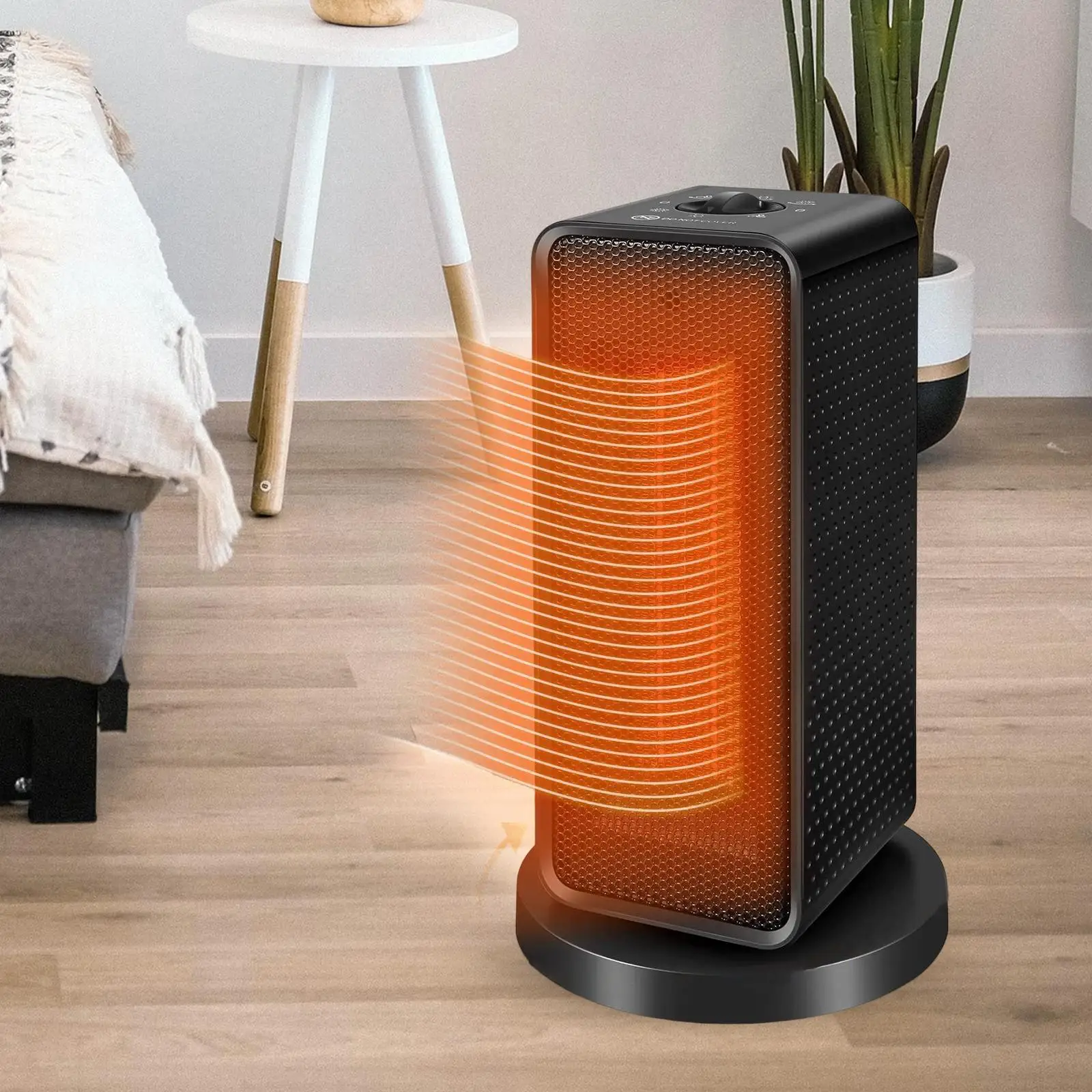 

Нагреватель с регулируемым пространством, бесшумный портативный Настольный нагреватель, вентилятор, подогреватель для рук, домашний комна...