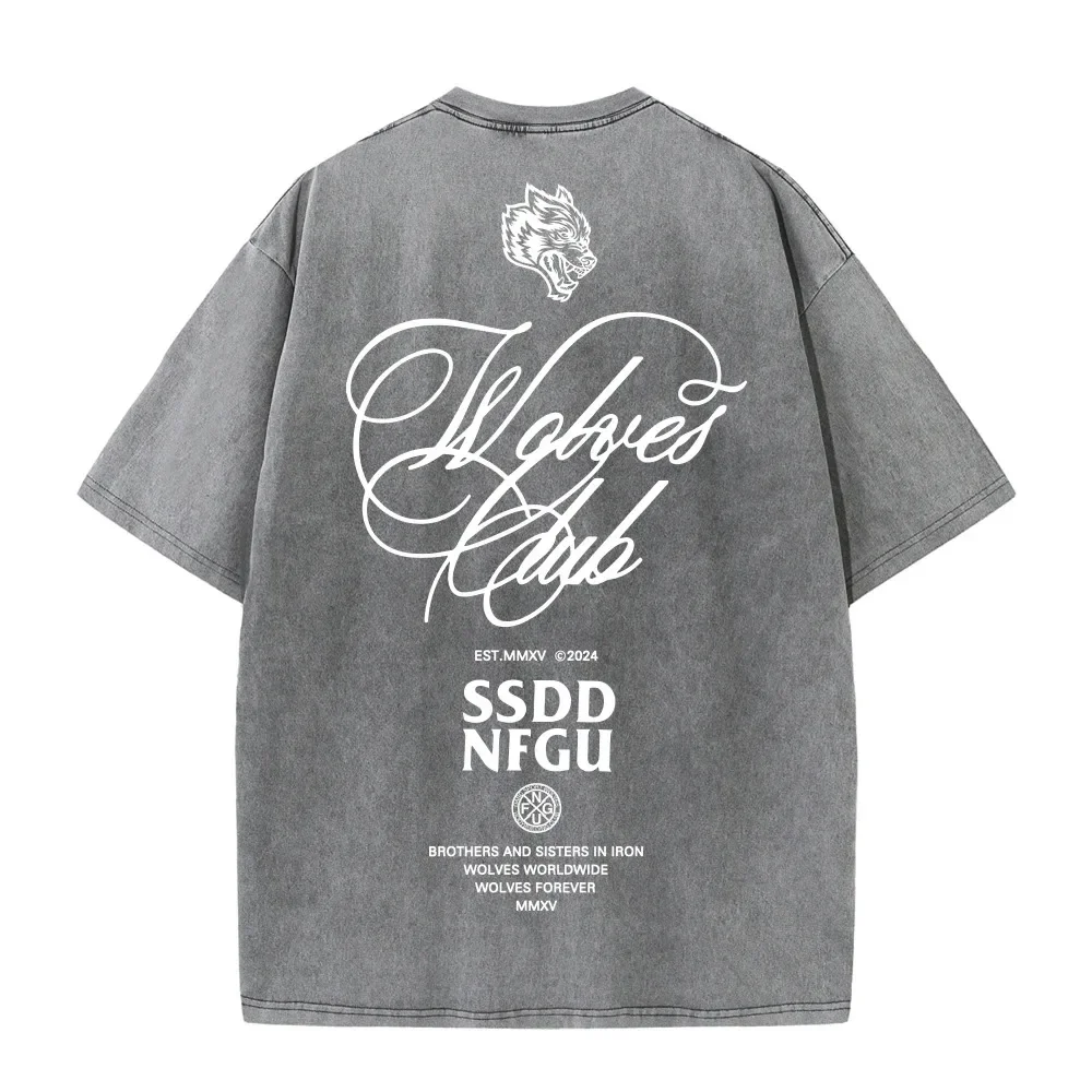 Винтажная спортивная футболка унисекс DARC в стиле хип-хоп