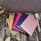 Универсальная обложка для паспорта для путешествий, милая розовая Обложка для паспорта из искусственной кожи для женщин, чехол для паспорта с милой девушкой, обложки для паспортов