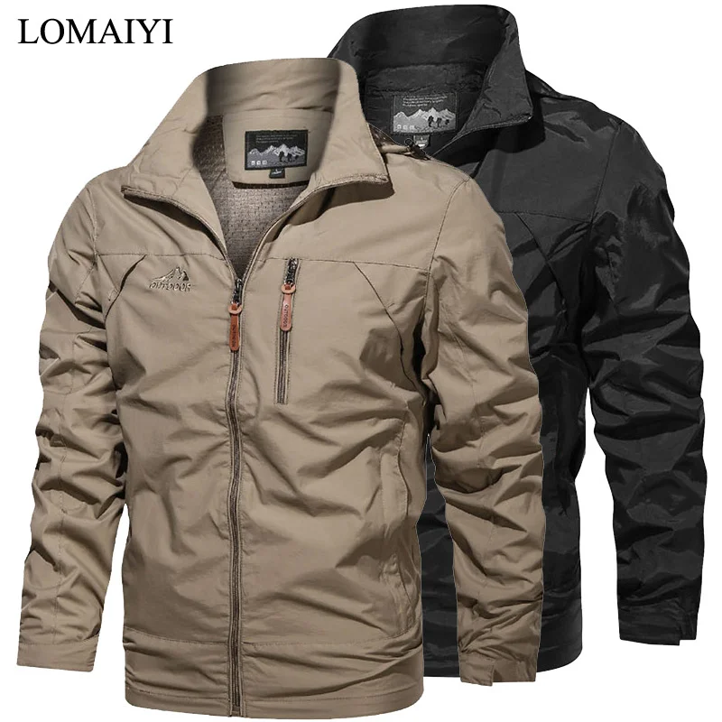 

Spring Men's Windbreaker Oversize 7XL Man Windproof Waterproof Jacket Men Climbing/Camping Coats Mens Rain Coat AM453