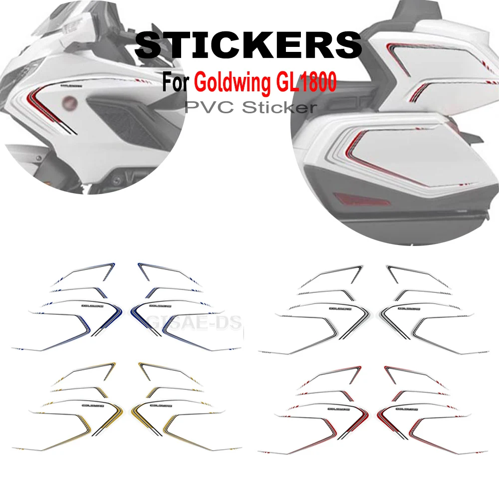 Наклейка для мотоцикла Tank Pad GL 1800 наклейка Honda Goldwing GL1800 F6B Protector Fairing Fender 2018 2019 2020