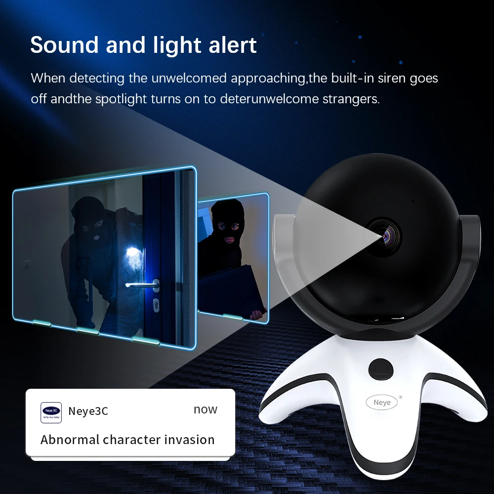 Камера видеонаблюдения для домашних животных 4K 8 Мп 360 ° |