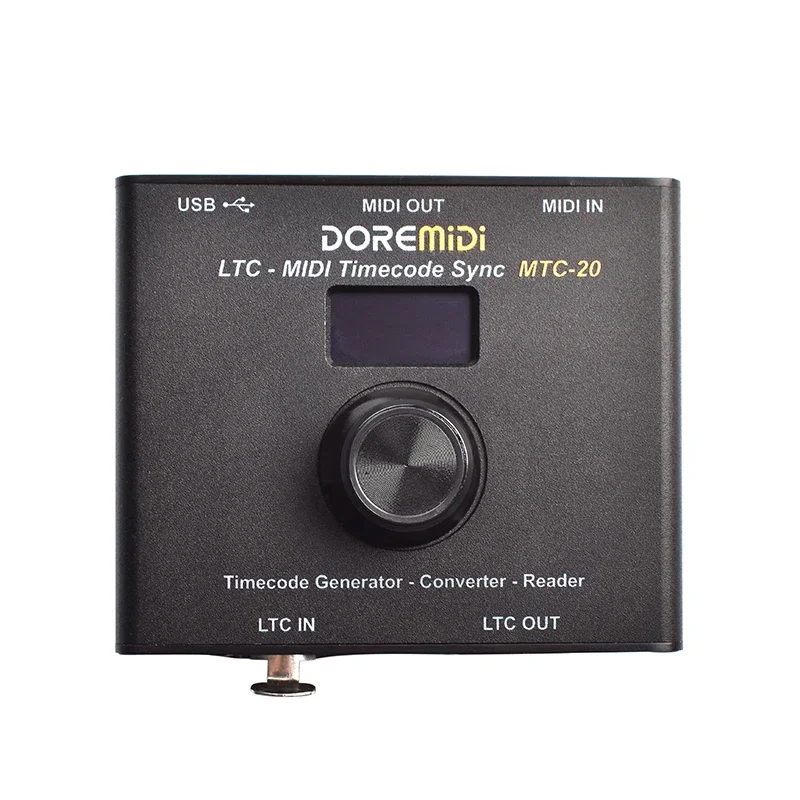 Фото Устройство DOREMIDI LTC-MIDI Timecode Sync (MTC-20) для синхронизации MIDI-таймкода и SMPTE LTC-таймкода №3