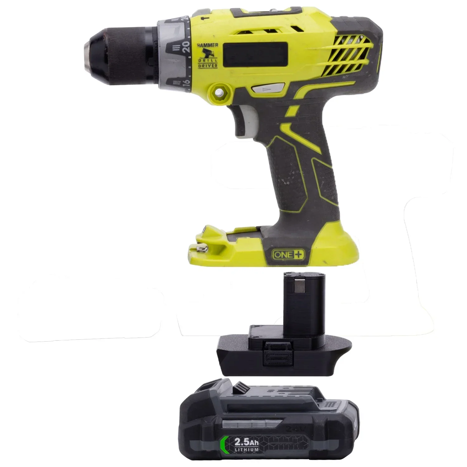 Адаптер/преобразователь литиевой батареи FLEX 24 В для Ryobi ONE + 18 литий-ионный