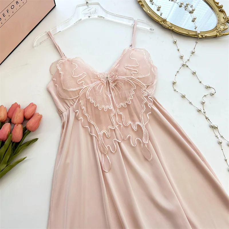 Пикантный кружевной халат женский костюм кимоно одежда для сна комплект из двух