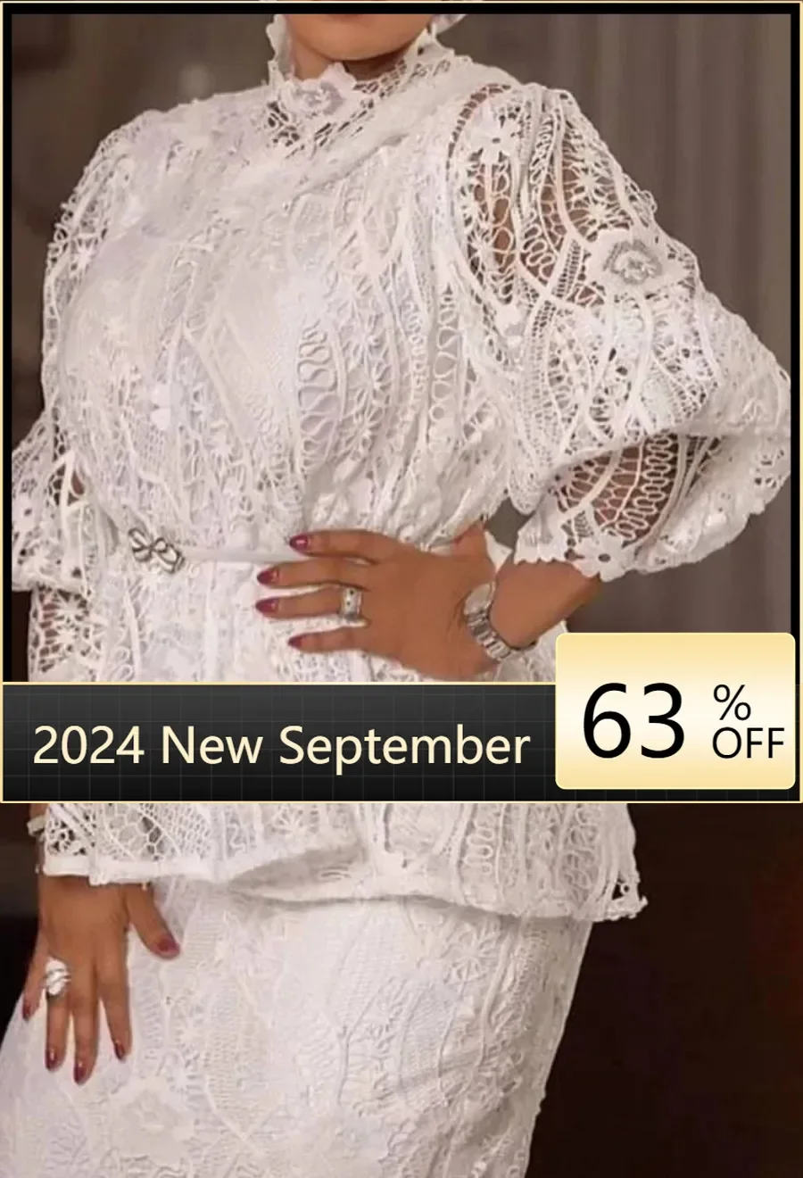 Комплекты из 2 предметов без пояса Африканские платья для женщин Облегающее