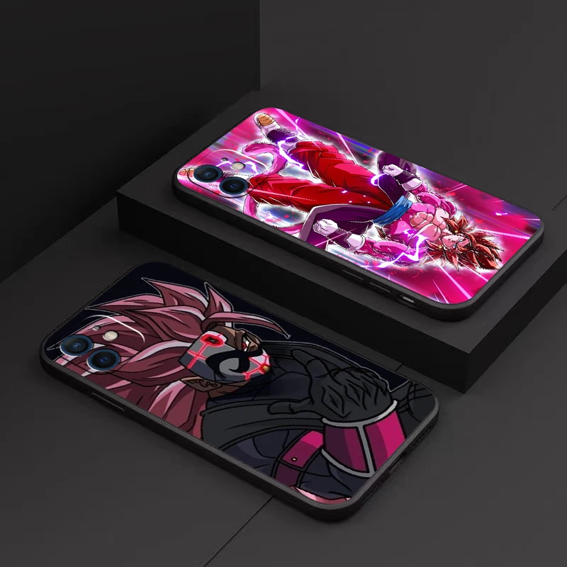 

Japanese Anime Dragon Ball Phone Case For Funda iPhone 13 12 11 Pro Max 13 12 Mini X XR XS Max 6 6s 7 8 Plus Funda Soft Coque