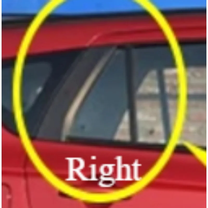 8466566 V00 Новая автозапчасть задней двери треугольная стеклянная уплотнительная