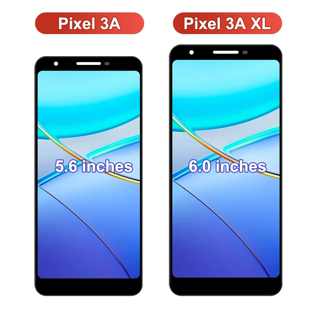 Для Google Pixel 3A XL для G020A G020E G020C G020G Замена дигитайзера сенсорного экрана ЖК-дисплея в
