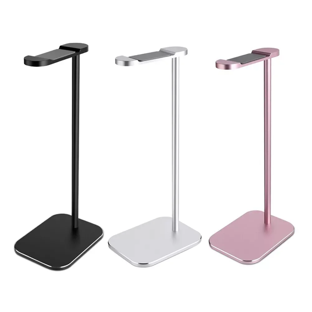 

Universal Headphone Stand Aluminum Alloy Gaming Headset Support Holder Earphone Hanger Bracket Desk Display Holder Stand Rack