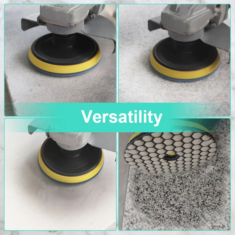 LEKOMESH 8 шт. алмазные шлифовальные диски для сухой полировки гранит мрамор