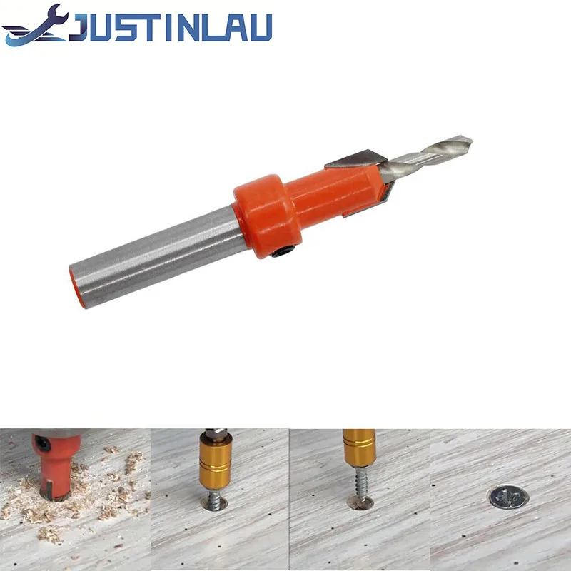 

Сверло с потайной раковиной из быстрорежущей стали, деревообрабатывающие шурупы, сверла с деревянным отверстием, сверла с закругленным хво...