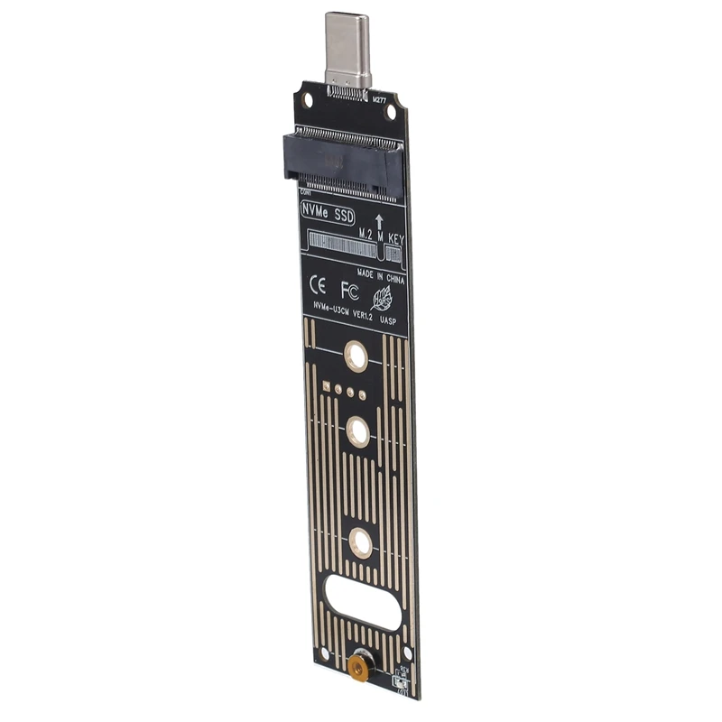 

M2 SSD Adapter Nvme Enclosure M.2 To TYPE-C Case For NVME PCIE M Key 2230/2242/2260/2280 SSD NVMETYPE-C Converter