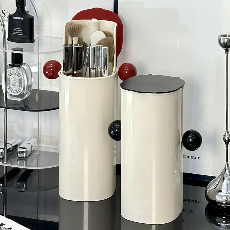 Автоматическая подъемная коробка для хранения косметики пылезащитный держатель