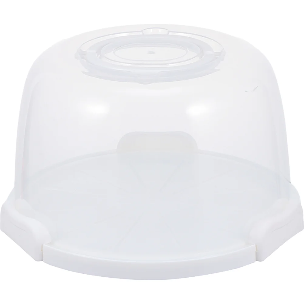 

Cake Box Carrier Packing Storage Reusable Boxes Display Birthday Transparent Carrying Bakery Delicatebagels Toround Wedding