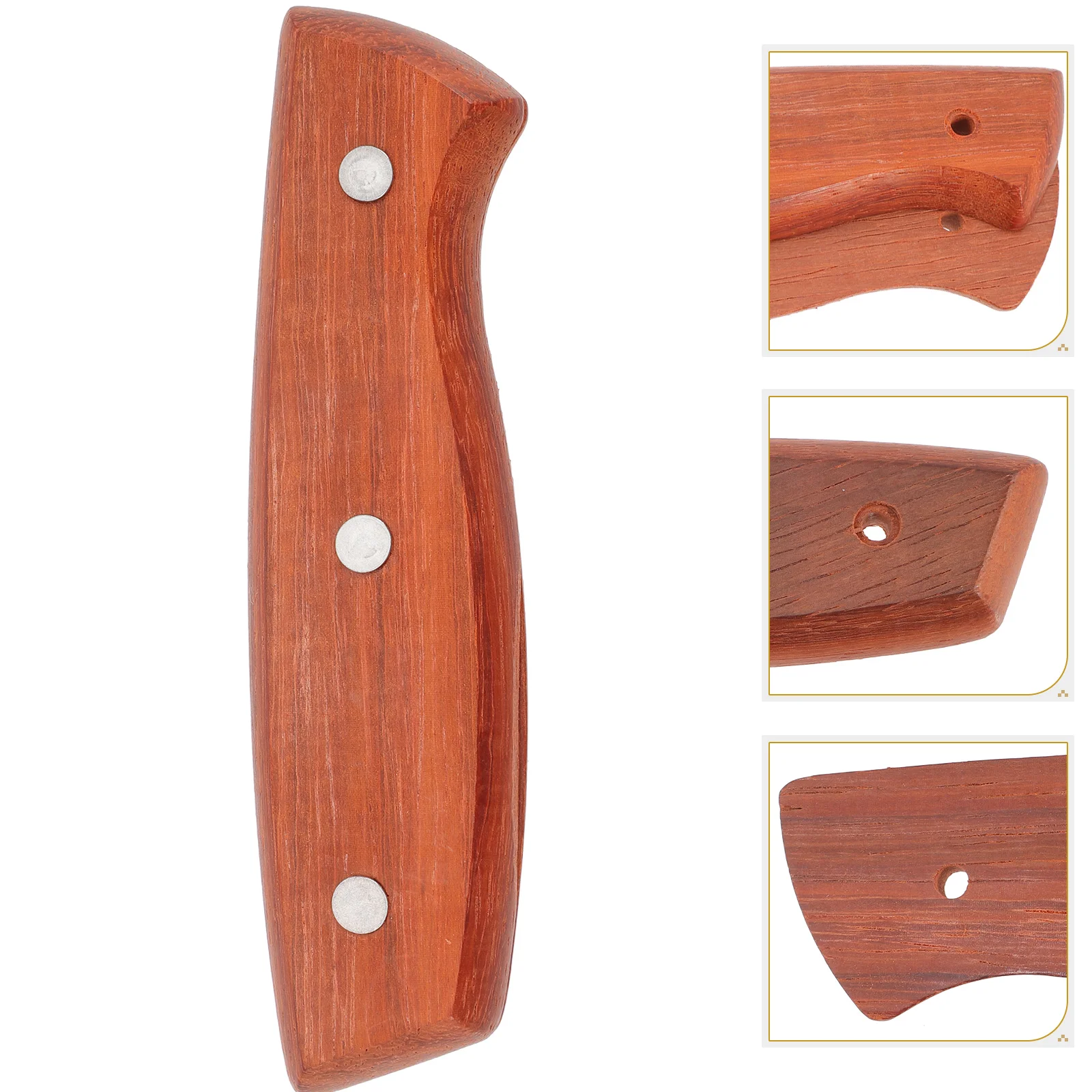 

Kitchen Knife Handle Grip Non-slip Wood Supply Chopping Knifes Part Wooden Replacement Fruit Tools