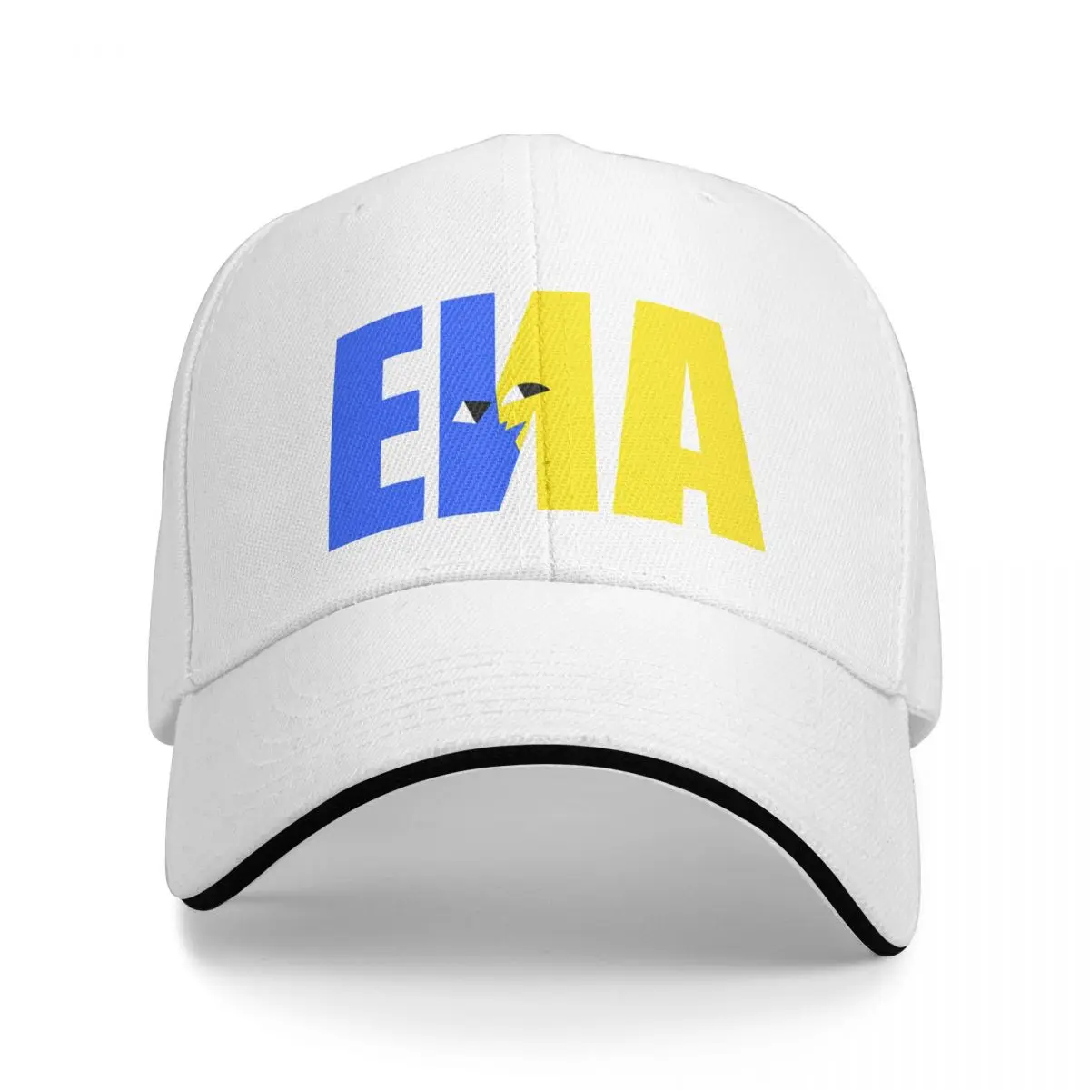 

ENA FACE TYPOGRAPHY Baseball Caps Fashion Men Women Hats Outdoor Adjustable Casual Cap Hip Hop Baseball Hat Polychromatic