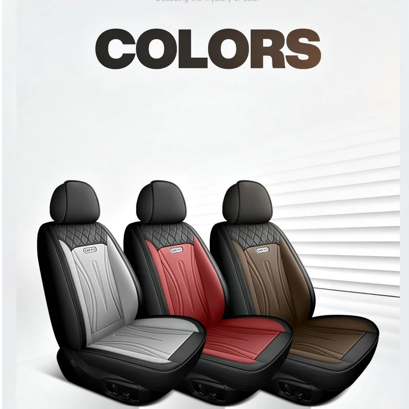 Универсальный 5-местный автомобильный кожаный чехол на сиденье для BMW F10 E60 5 серии
