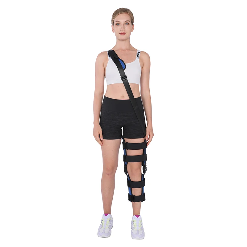 

TJ-KM002 Orthopedic Knee Braces Hinge Angle Adjustable Knee Support Brace