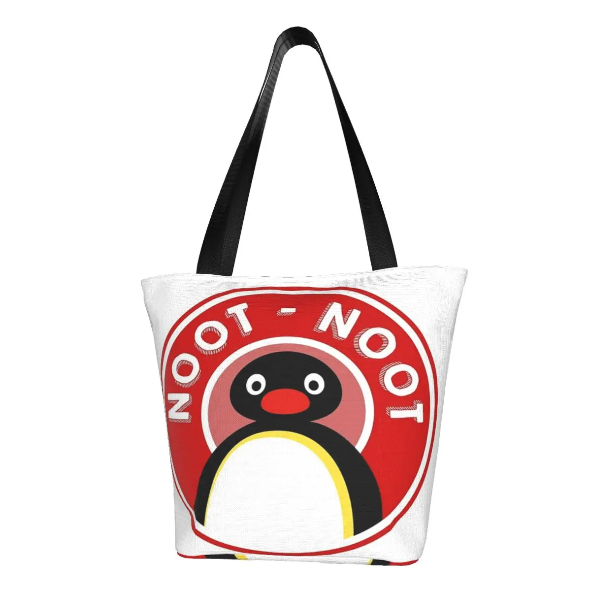 Повседневная Сумка-тоут через плечо Pingu Noot The Pengouin сумка для покупок большой