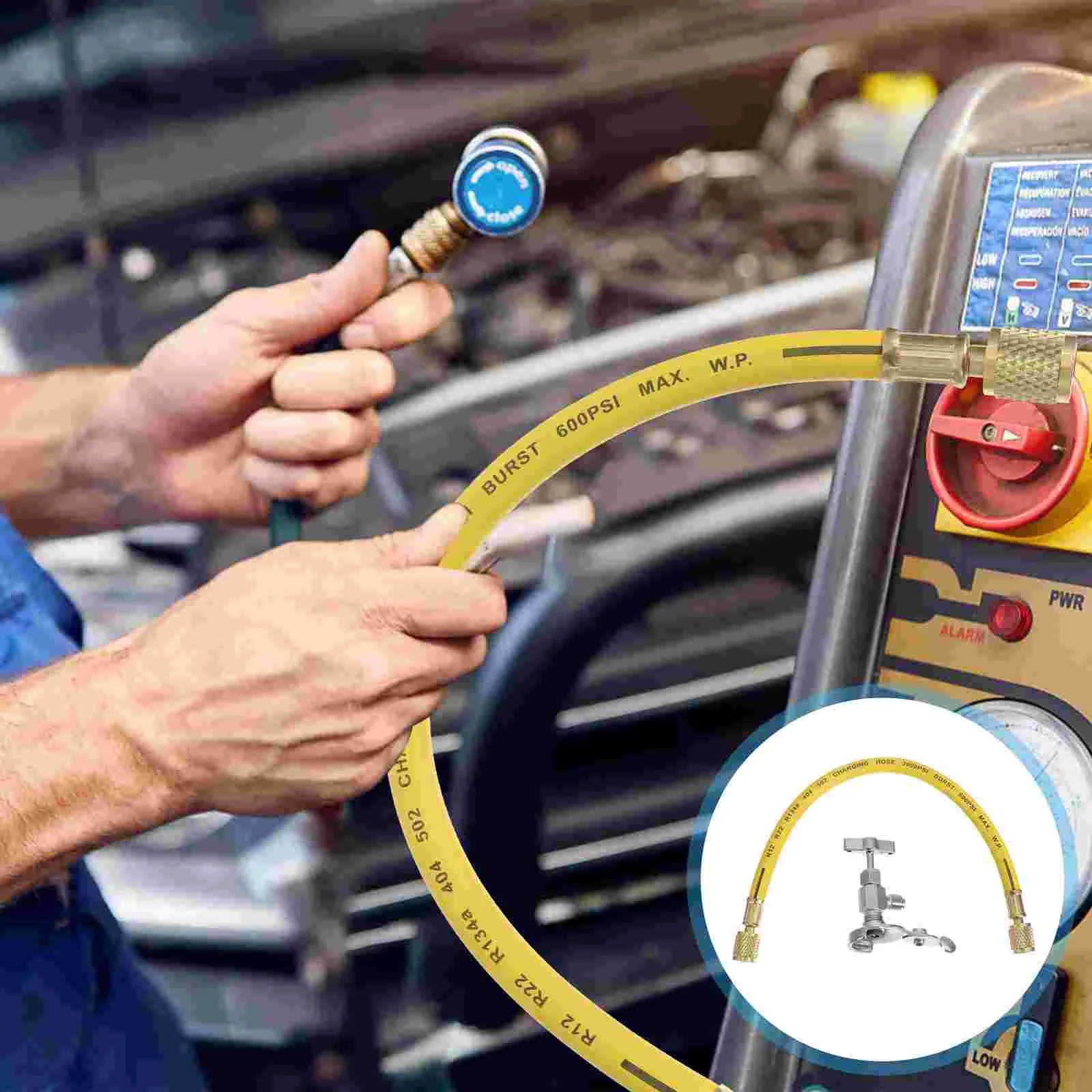 

1 комплект 1/ 2 R134A R22 R12 Автомобильный шланг для заправки хладагента с