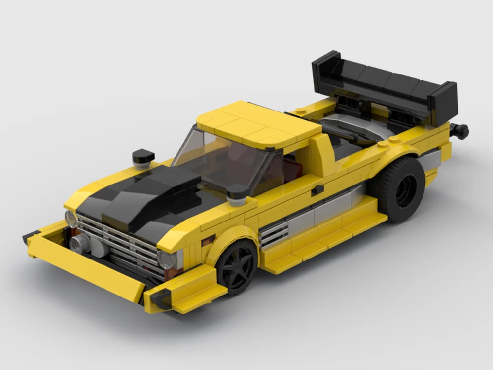 2024F100 Ford Truck City Speed Champions Racer Cars Спортивный автомобиль Строительные блоки Moc
