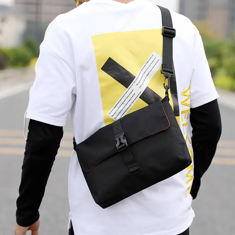 Messenger Bag Shoulder Bags Oxford Briefcase Waterproof Bag Double Sided Sling Travel Bag Phone Bag Light Mens Cross Body Bag