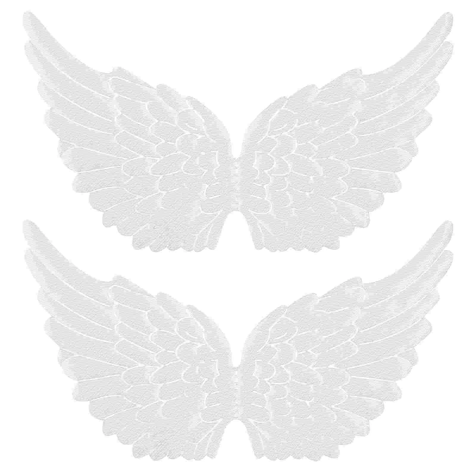 

Angel Angels Diycrafts Ornaments Christmas Decor Wing Ornament White Party Favor Decoration Decors Tree Mini Small Pendants