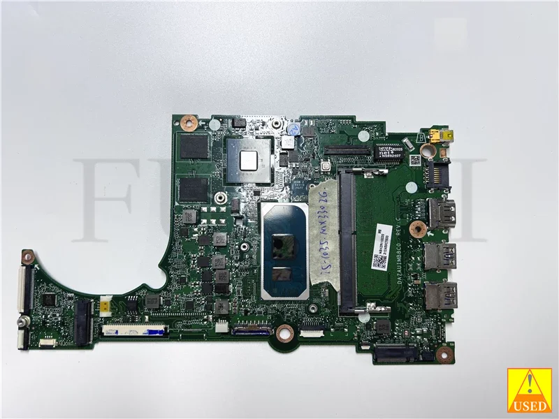 

Laptop Motherboard USED DAZAUIMB8C0 For ACER A515-55 NBH3M11002 i5-1035G1 SRGKG MX330 2GB Fully Tested, Works Perfectly