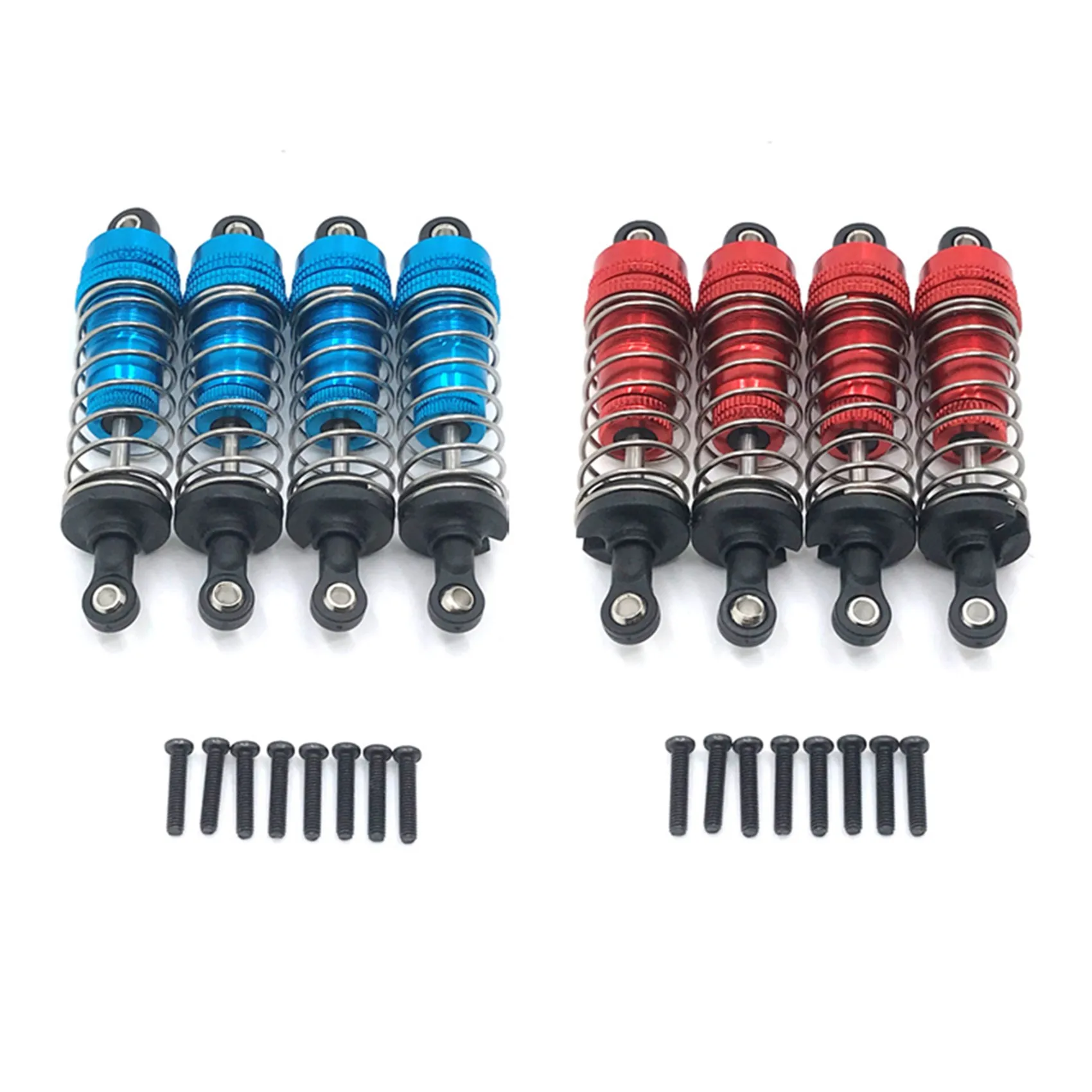 

8 шт., металлический амортизатор для Wltoys 124019 124018 144001