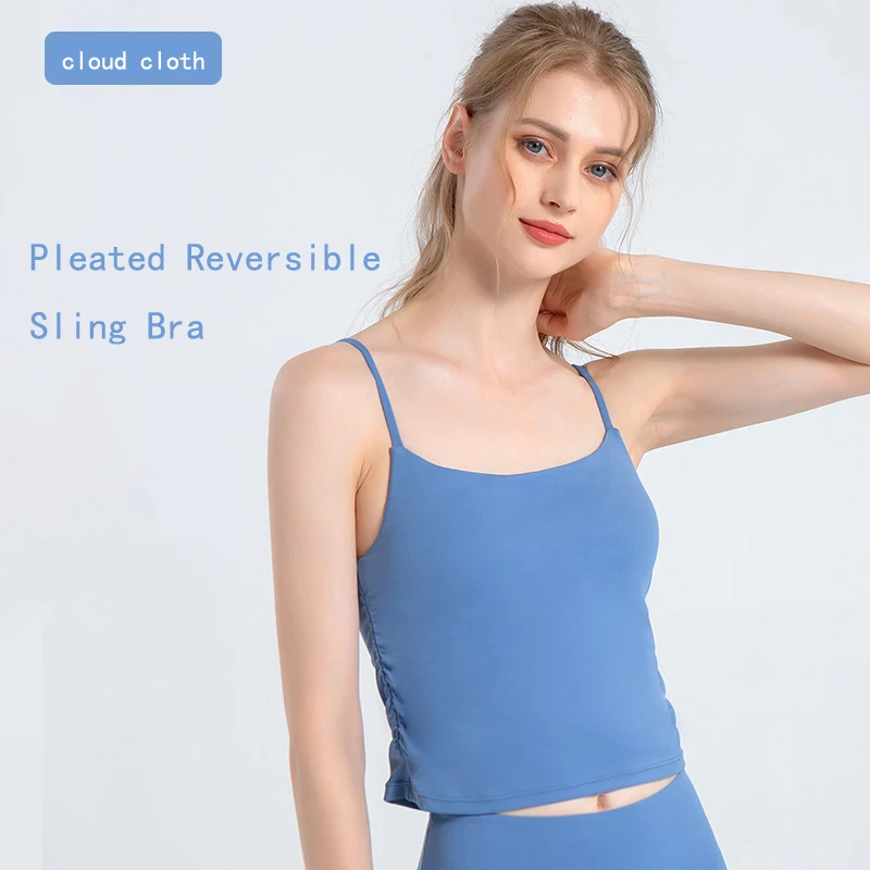 

bra for women free shipping Summer new yoga clothes sports underwear women's back shock-proof gathered fitness bra running vest