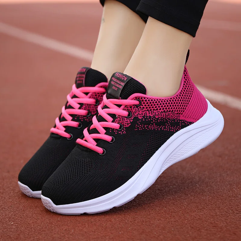 

Krasovki Women's Sport Shoes On The Platform Low Black Running Shoes Tenis Casual Sports For Women Wedge Luxury Sneakers Tennis
