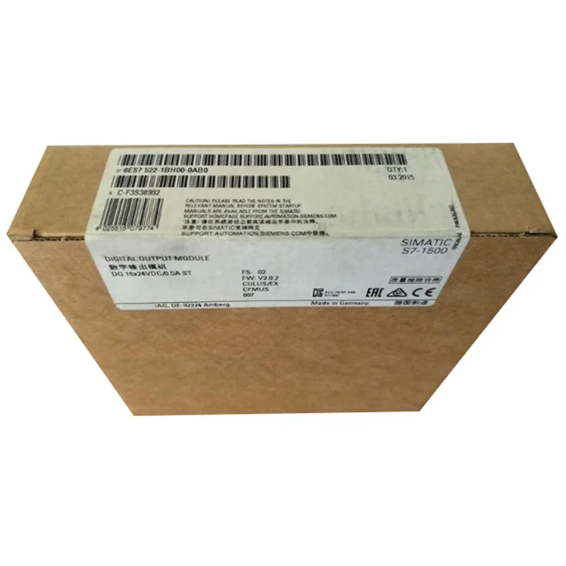 

Новый оригинальный 6ES7522-1BH00-0AB0 цифровой выходной модуль 6ES75221BH000AB0 спот
