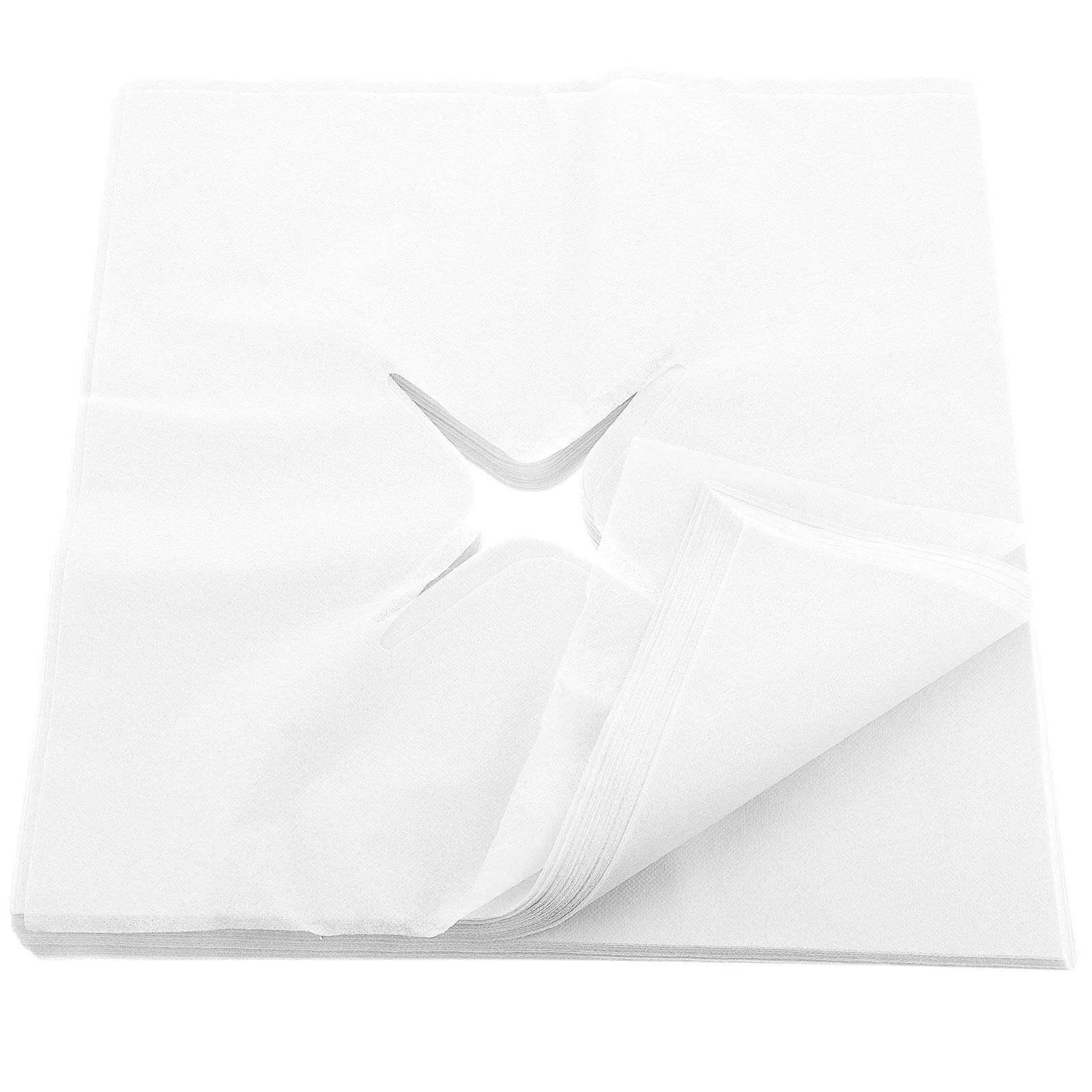

Одноразовые наволочки для подушек, 100 шт., подушечки для массажа лица, коврики для головы из нетканого материала