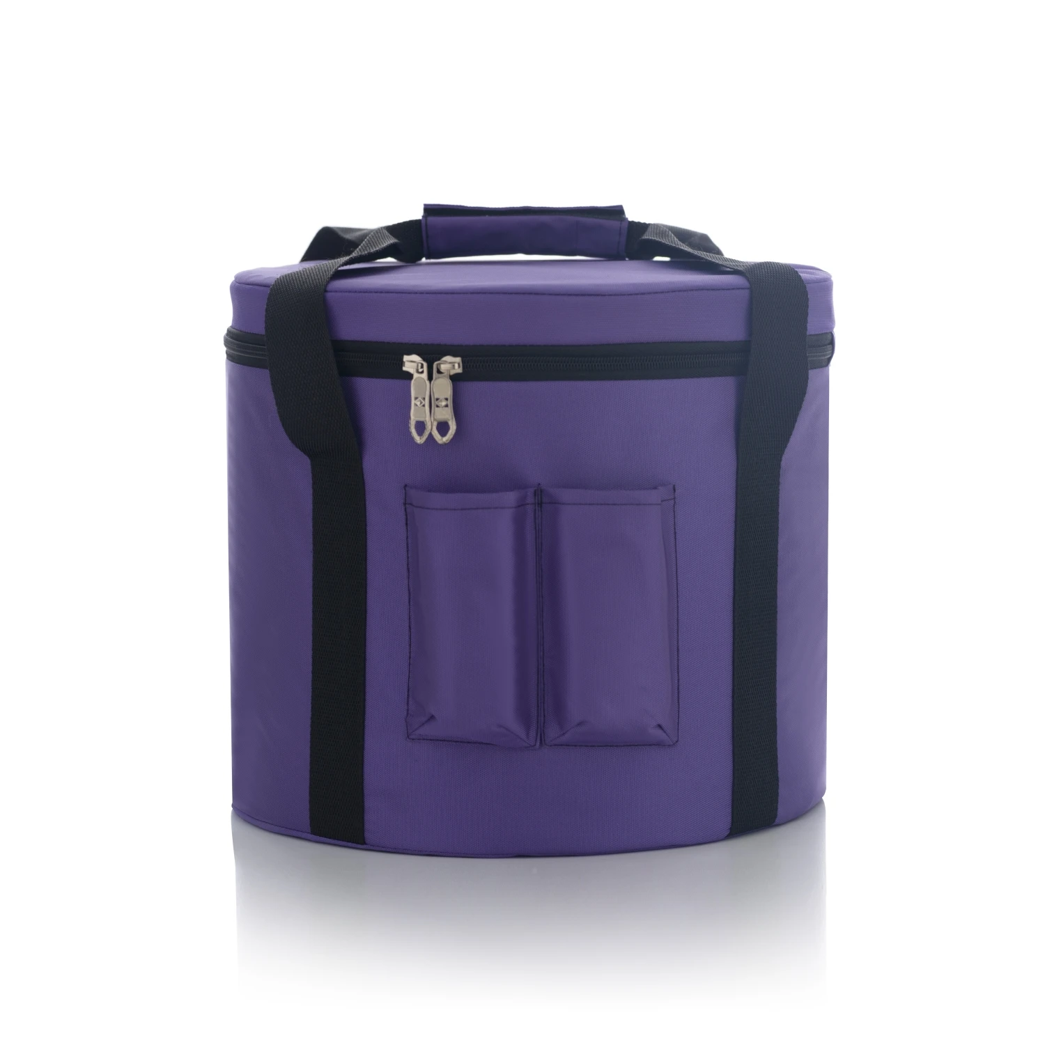 

KVKA 8-14 inch canvas Bag for Quartz Crystal Singing Bowl carrier purple Color