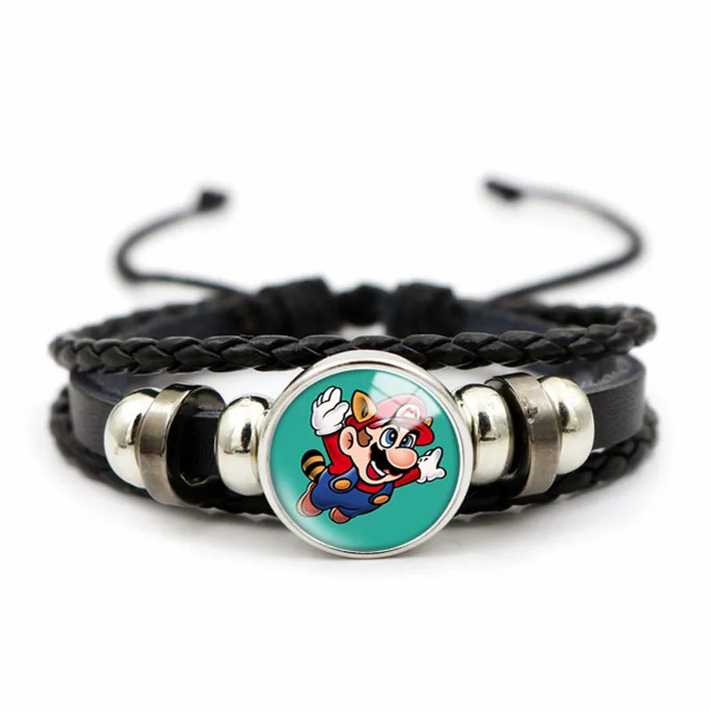 Аксессуары для ювелирных изделий в подарок браслет с ярким рисунком Супер Марио