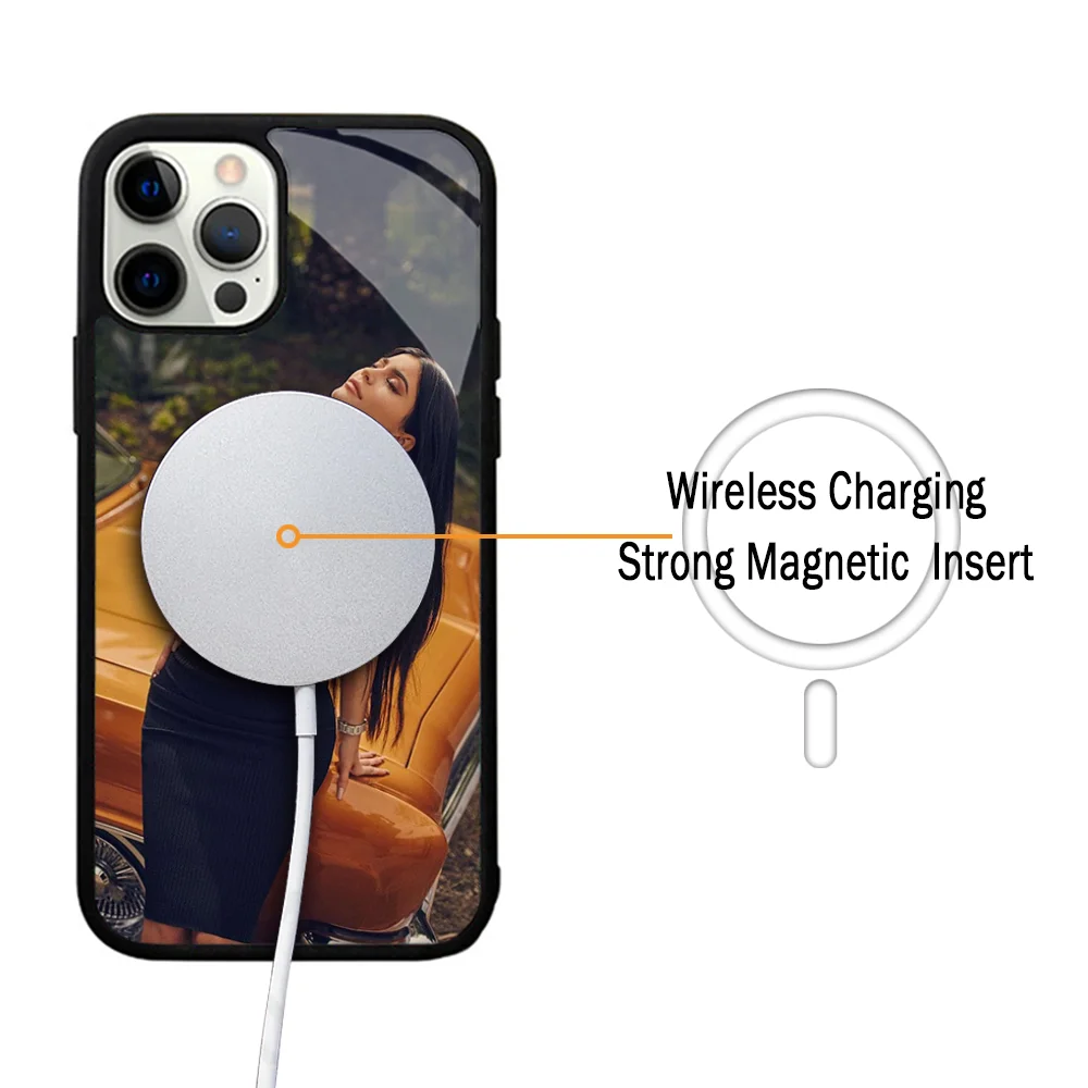 Чехол для телефона Star K-KYLIE-J-JENNERS IPhone 16 15 Pro Max чехол 14 Plus 13 12 11 магнитный