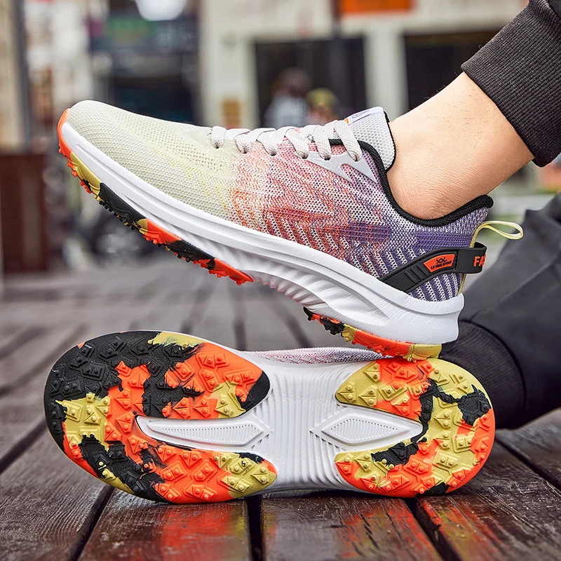 Men's Comfortable Breathable Casual Sneakers Adult Teenagers Outdoor Running Shoes Walking Shoes School Sports Shoes 39-48