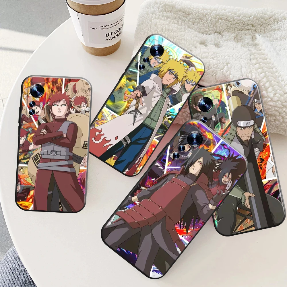 

Naruto Anime Phone Case For Xiaomi Redmi Note 11 Pro 11 5G 11S Note 10 9 Note 9 Pro Back Coque Funda Liquid Silicon