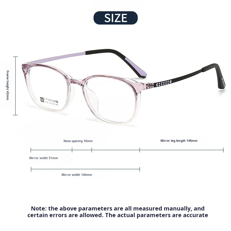 TFTB модные ретро овальные женские очки сверхлегкие TR90 из чистого титана мужские