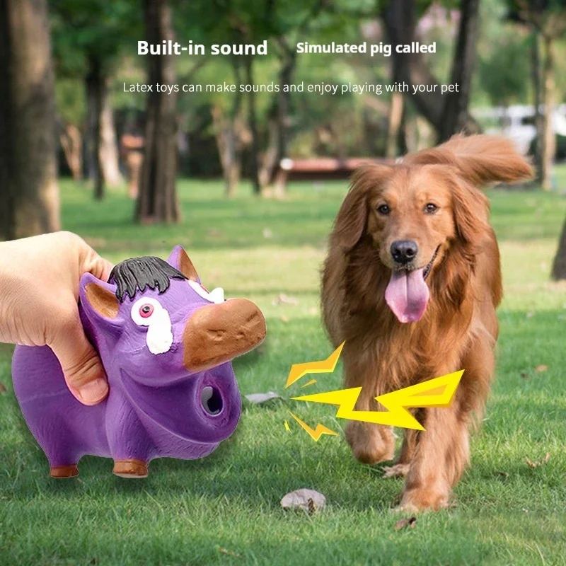 Игрушки с изображением дикого кабана латексные игрушки для жевания собак