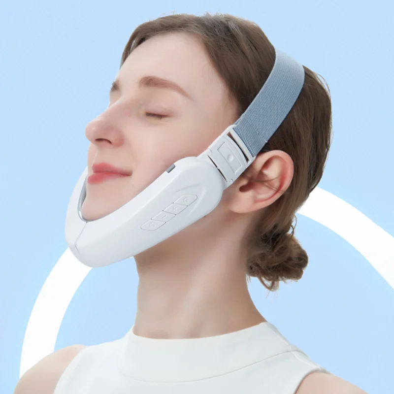 

EMS Facial Lifting Device Microcurrent Facial Slimming Vibration Face Massager Double Chin V Line Lift Belt Cellulite Jaw Device