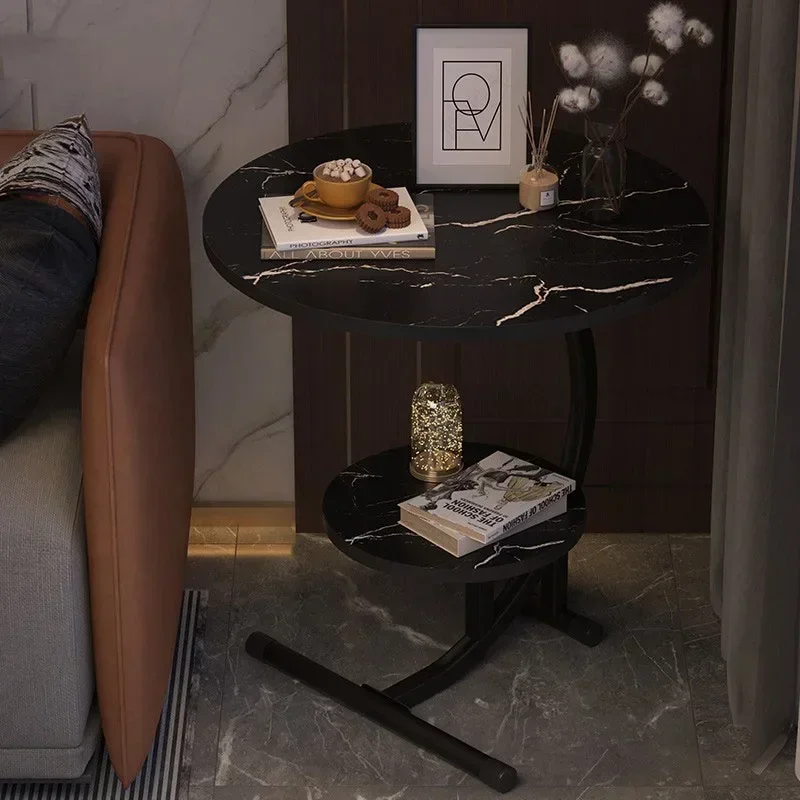 55 см угловые круглые журнальные столики центральные белые минималистичные