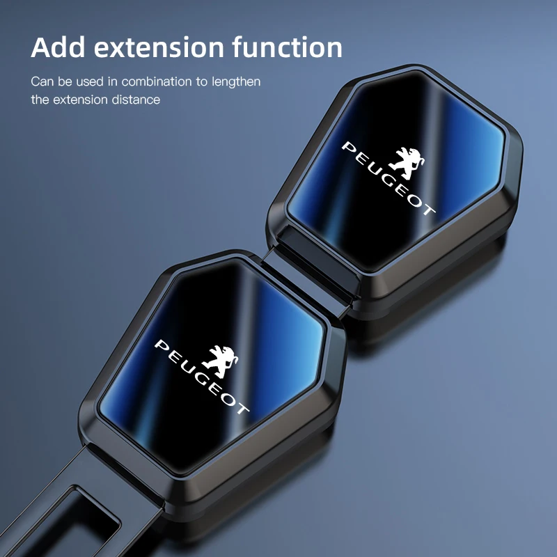 Удлинитель ремня безопасности для Peugeot 2008 208 308 508 4008 408 3008 307 207 107 607 106 406 407 206 5008