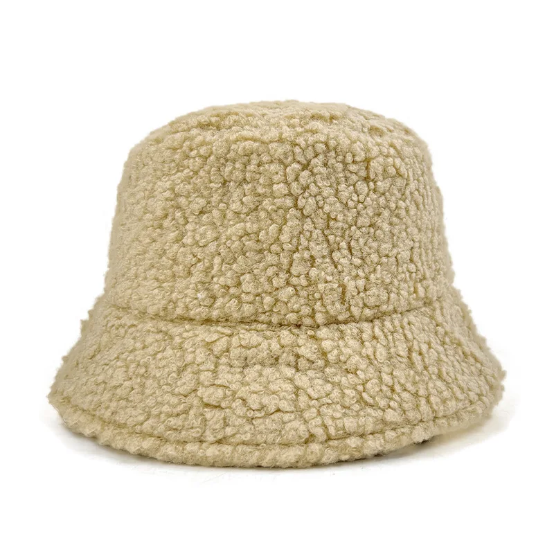 

Designer men and women Winter Lamb wool Fisherman's hat Outdoor windproof warm basin cap gorras para hombres 모자 casquette homme