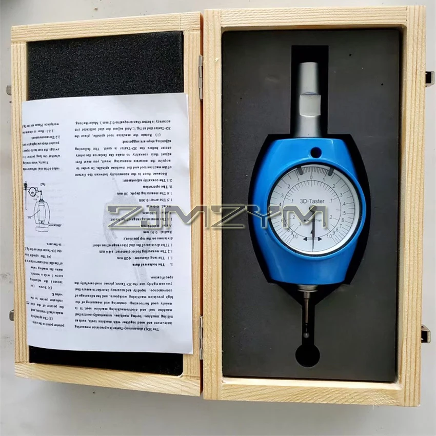 Фото 3D Edge Finder Станок Датчик оси XYZ Универсальный 3D Edge Finder Центрирующий стержень Измеритель Универсальный детектор Инструмент Циферблатный индикатор №3