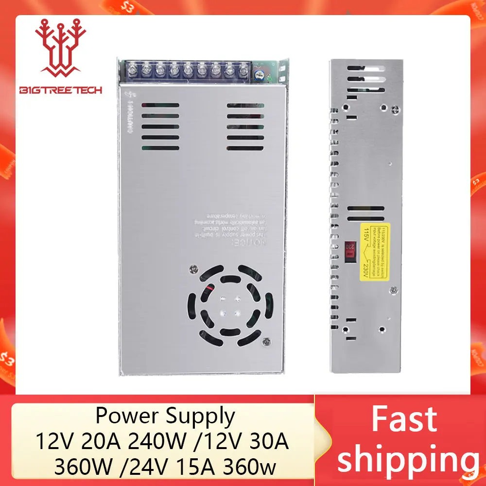 

BIQU Импульсный источник питания 12В 30А 360Вт