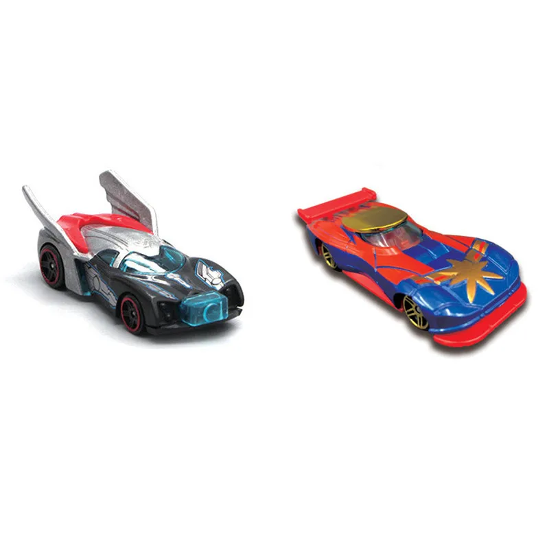 

Забавные игрушечные автомобили Marvel Мстители из сплава, фигурка Тора, капитана Marvel, металлические Гоночные Игрушки для детей, подарок для де...
